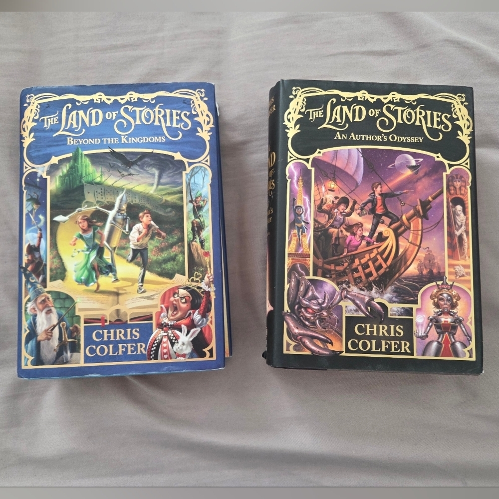The Land of Stories Books 4 & 5 by Chris Colfer